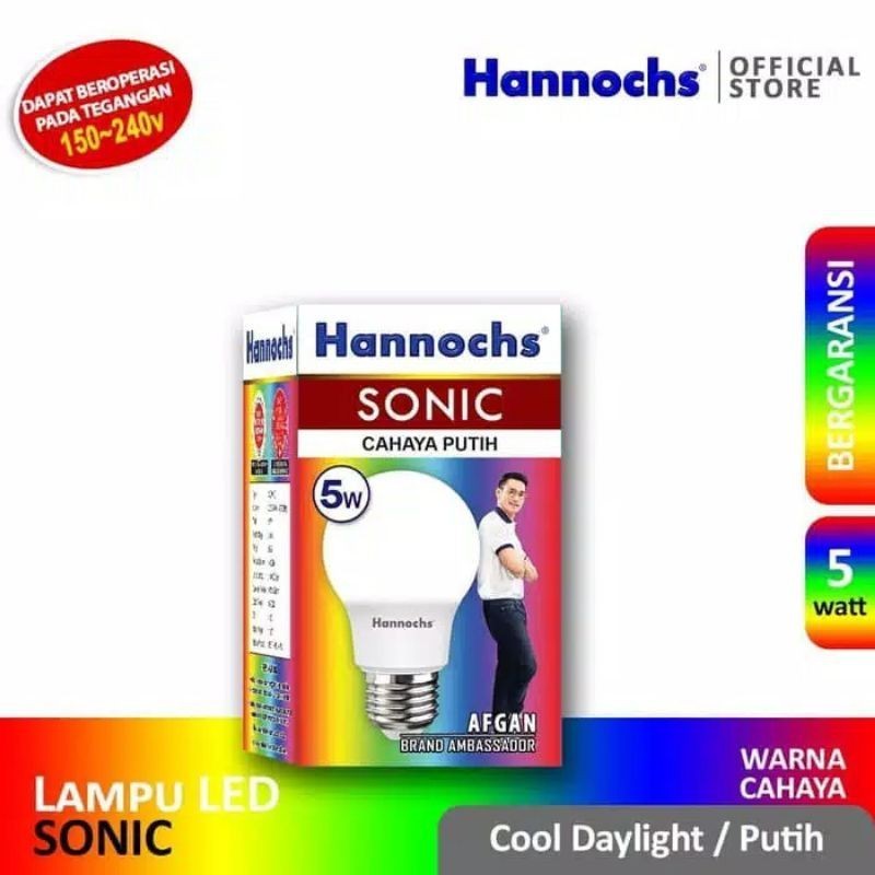 Lampu LED HANNOCHS SONIC 5 Watt