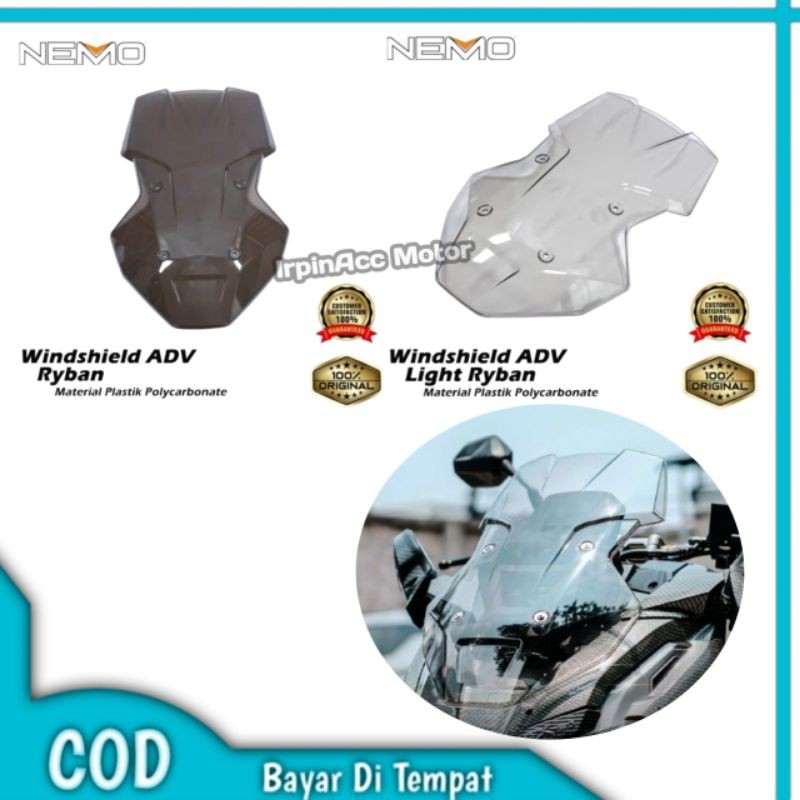 Windshield ADV 160 150 Visor adv 150 160 Original Nemo Ryben