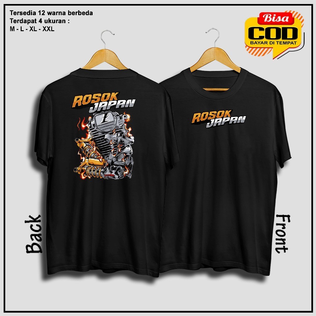 Kaos Rosok Japan/Engine Rosok Japan/Kaos Viral