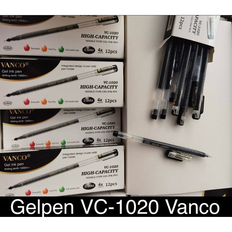 

[1 PACK] PROMO PULPEN GEL EDS-ON VANCO ZUIXUA NEW JELL ISI 12pcs-PULPEN GEL