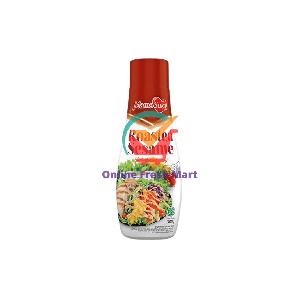 

Mamasuka Salad Dressing Wijen Sangrai Botol 300g Roasted Sesame Halal - Online Fresh Mart Denpasar