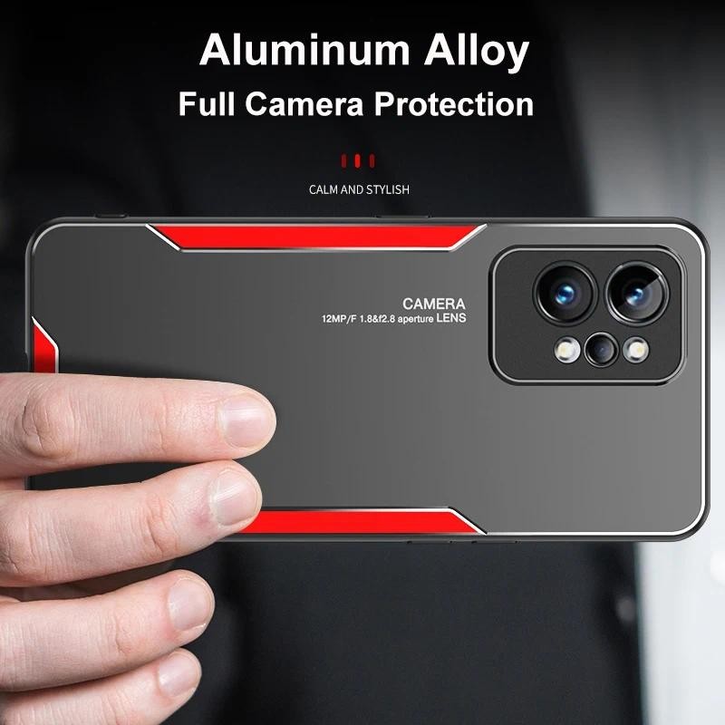 Phone Cover Realme GT Neo 2 2T 3 GT2 Pro Realme 9 Pro Q3S Q3T X XT X2 Metal Hybrid Rugged TPU Anti s