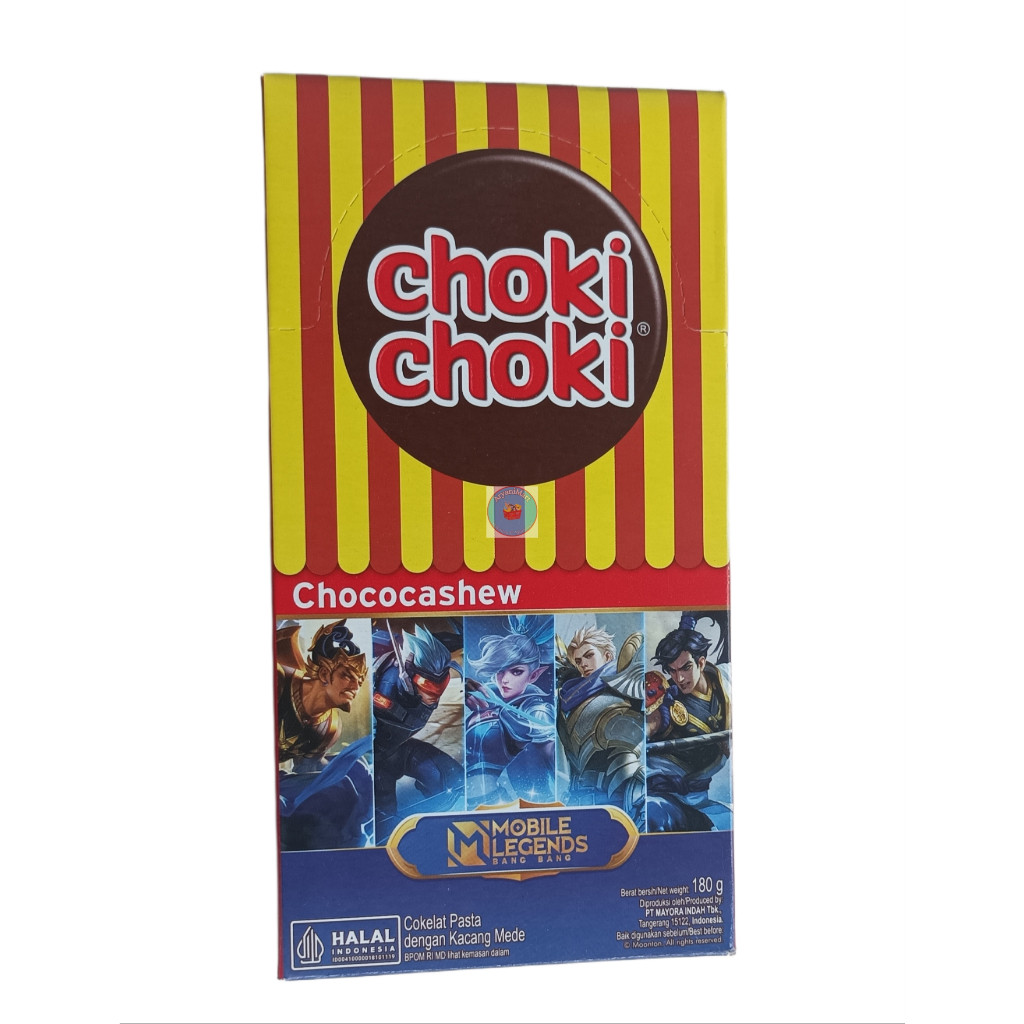 

Choki-Choki Chococashew 1pak 20x9gr