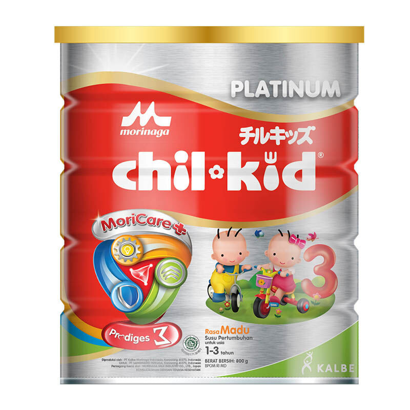Morinaga Chil Kid Platinum Moricare (1-3 Tahun) 800 Gram