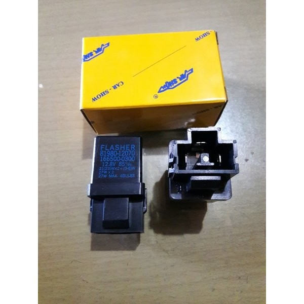 Flasher Sen 12v Kaki 3 From Kijang Capsul 7k Spare Part Mobil
