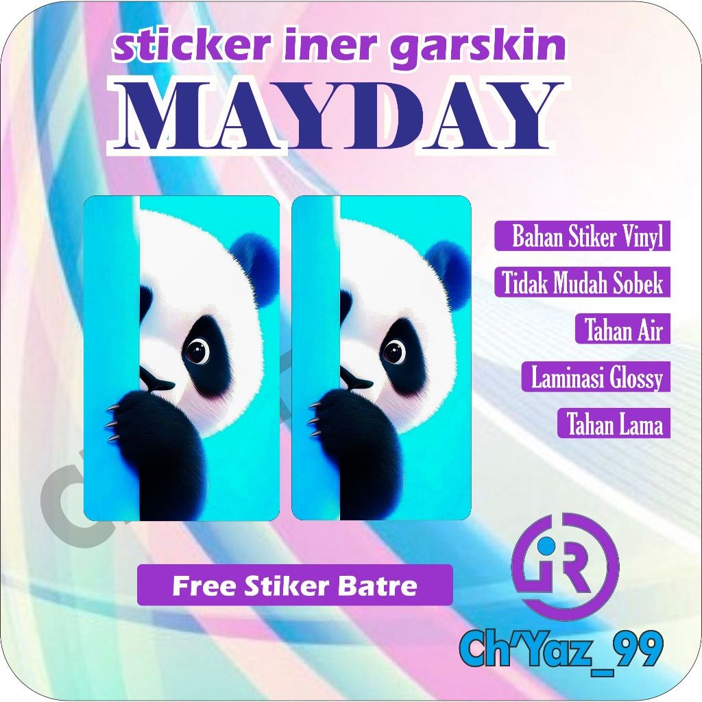 

STICKER VINYL GLOSSY M4Y-D4Y INER GARSKIN