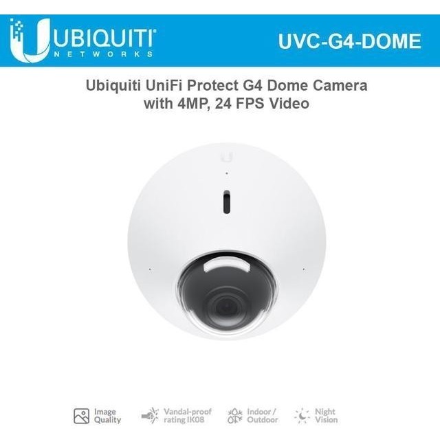 Ubiquiti UVC-G4-DOME , CCTV Camera G4 Dome