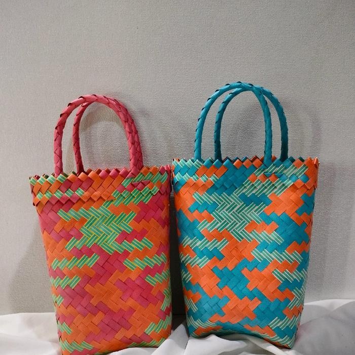 Promo TasAnyamanJR.shop - Tas Panjang/Tas souvernir/Tas hampers/ Tas anyaman serbaguna - polos terla