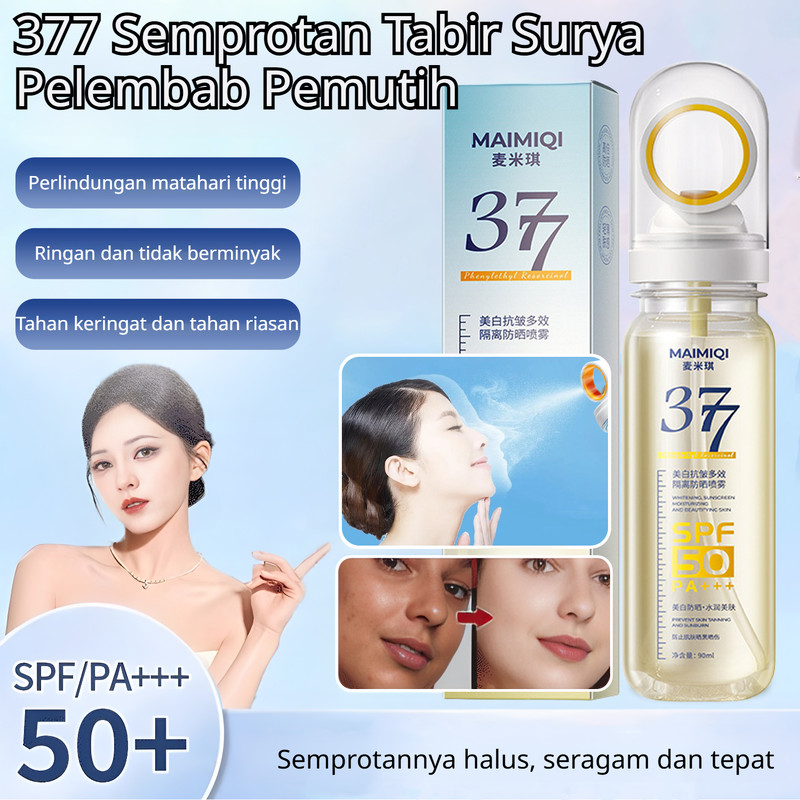 377 Semprotan Tabir Surya Pemutih dan Pelembab