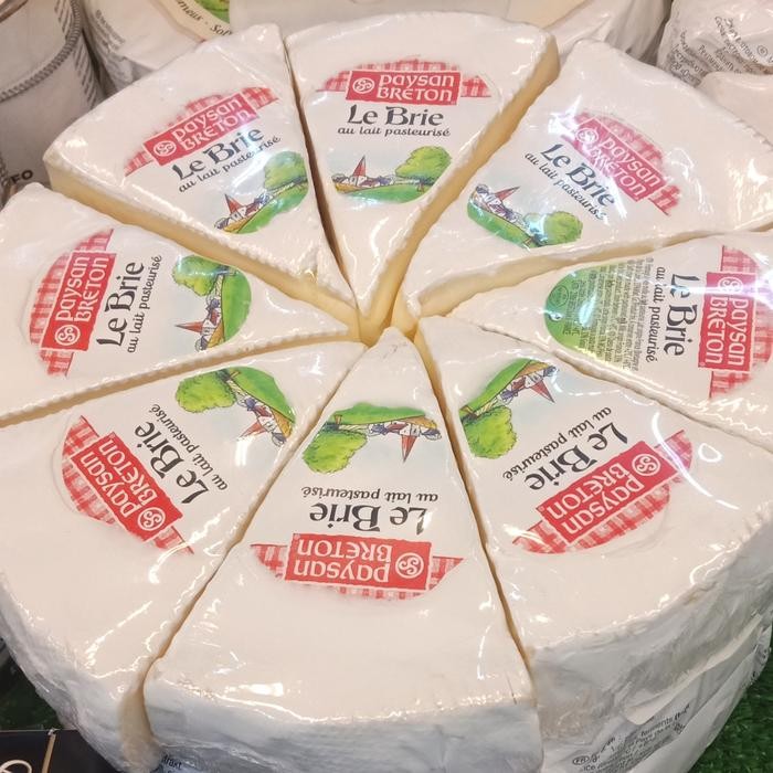 

Keju brie slice | brie cheese paysan breton soft cheese
