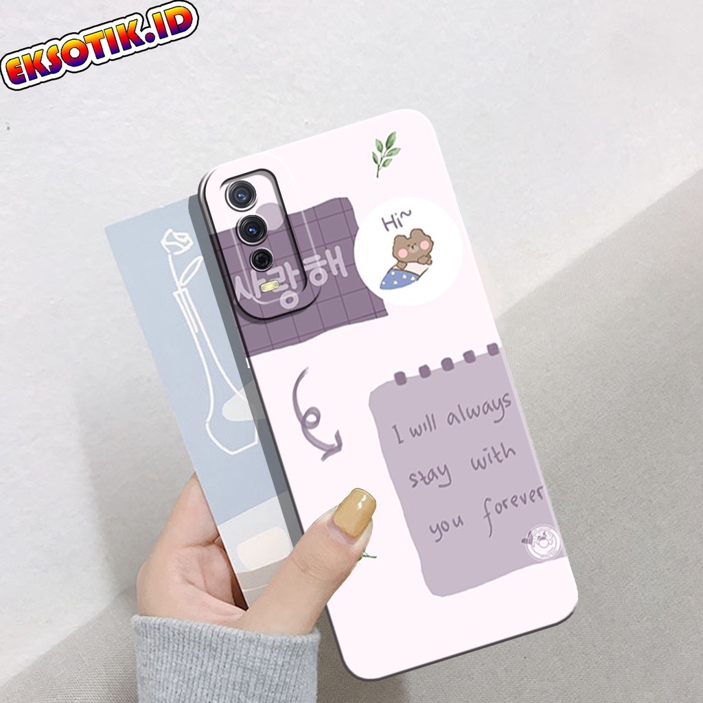 Case VIVO Y12s Y20 Y20s- Eksotik.id - Casing VIVO Y12s Y20 Y20s - Case CUTE BEAR - Skin Handphone - 