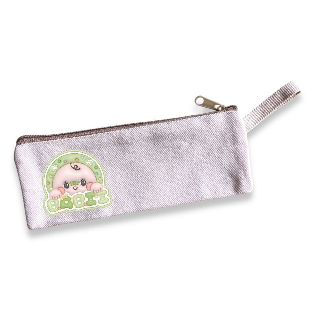 

Pinkstone thailand merchandise Raikantopeni thailand Tempat Pensil Pouch Pencil Case Dompet Bahan Kanvas Twill wesley ohmnanon