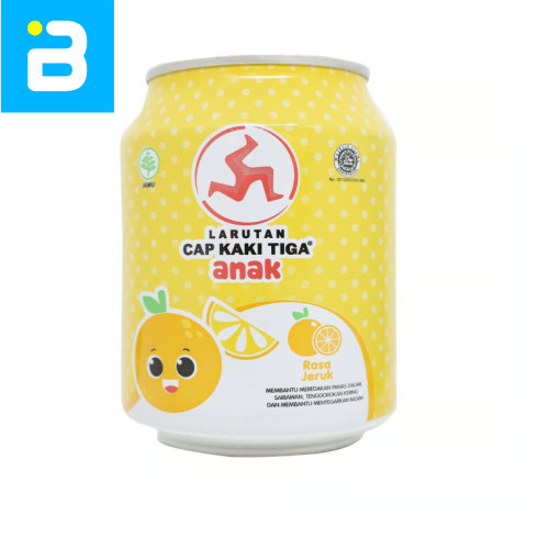 

Larutan Cap Kaki Tiga Anak Jeruk 250ML