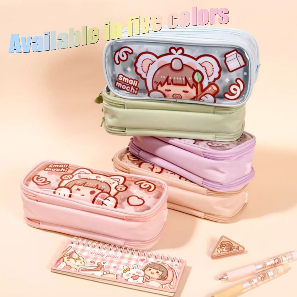 

JAMIN MURAH !!!Kotak Pensil Kapasitas Besar Small Mochi Seri binatang Gadis Kotak Pensil Sekolah Dasar(BISA LANGSUNG ORDER)