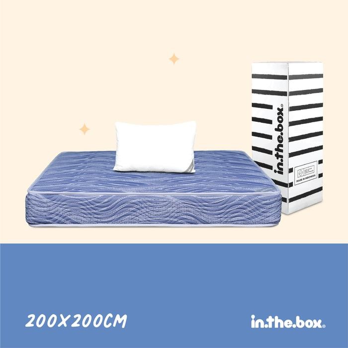 Sale Kasur Spring Bed INTHEBOX Alpha - FREE Bantal - 200x200Terlaris