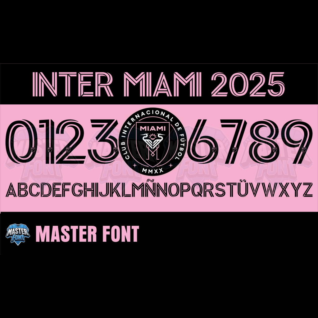 Nameset Jersey - Inter Miami 2025