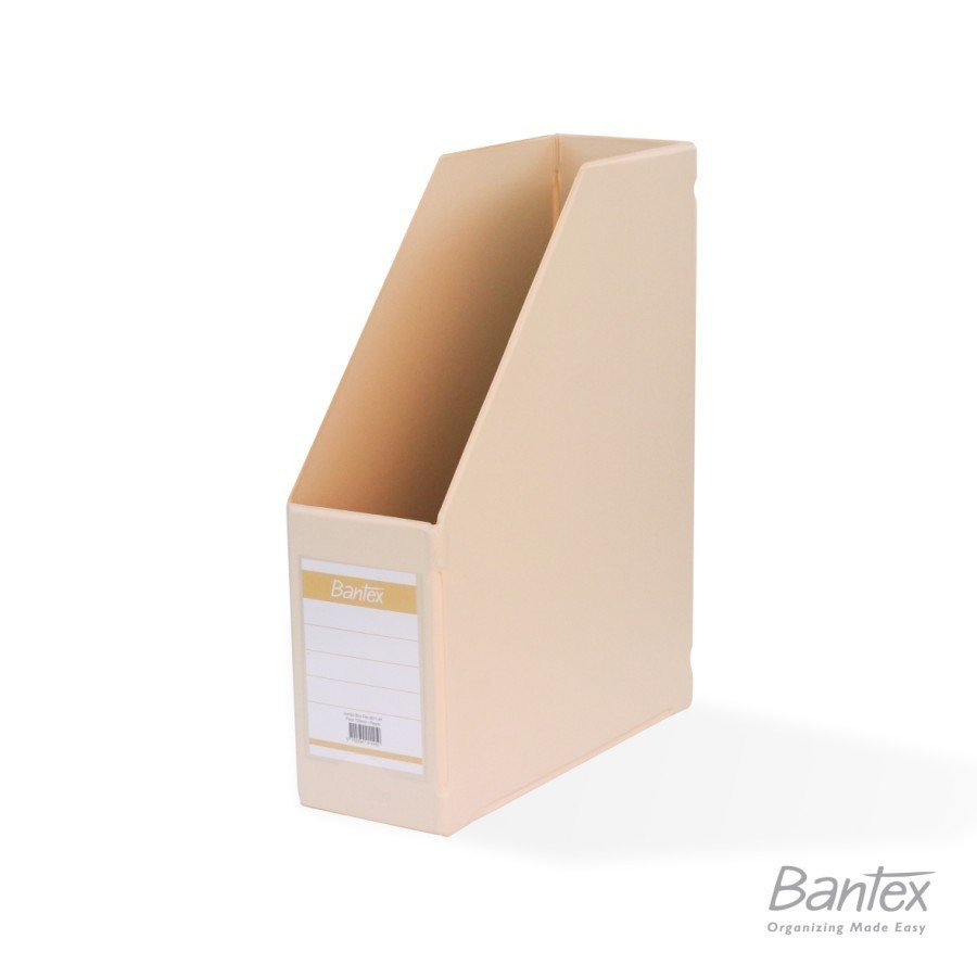 

Bantex Magazine File (Box File) 10cm Folio Peach #4011 45 - PCCO