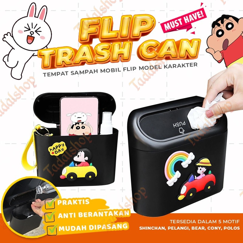 TEMPAT SAMPAH MOBIL/TEMPAT SAMPAH MOBIL SAMPING/TEMPAT SAMPAH KECIL/TONG SAMPAH MOBIL