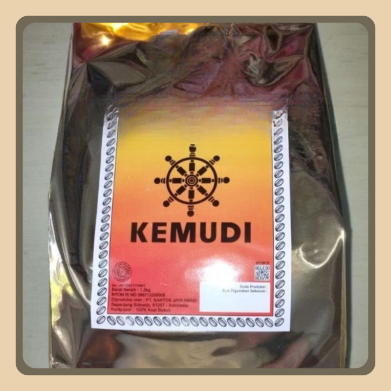 

Kopi Bubuk Kemudi Santos 1.5Kg Rasa Mantap