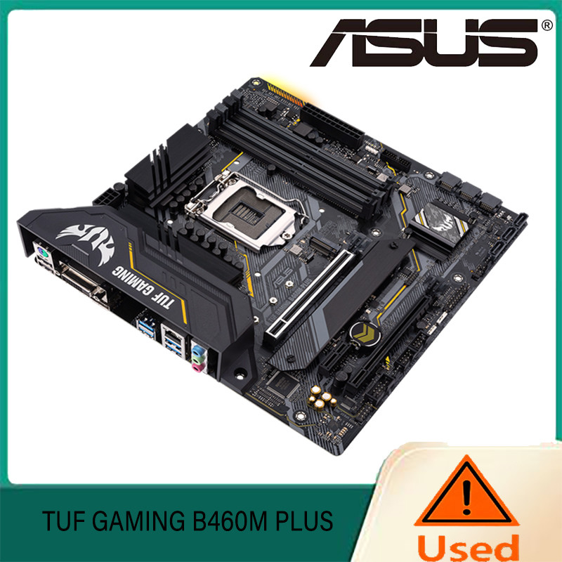 ASUS TUF GAMING B460M-PLUS Intel B460 Motherboard Micro ATX For LGA 1200 CPU I5 10400F 10600K I7 107