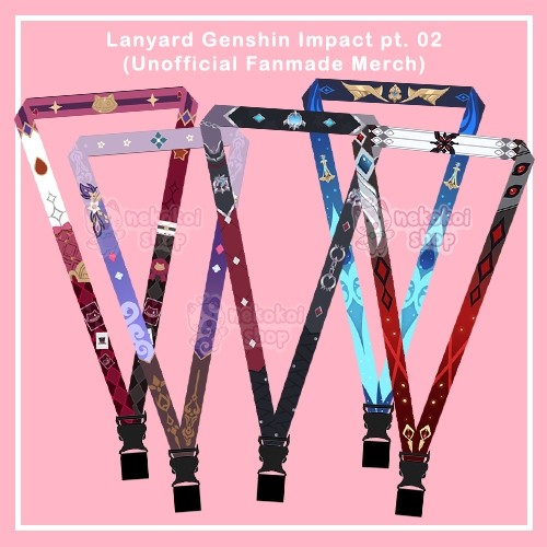

COD Tali Lanyard/Tali Id Card Genshin Impact Unofficial Vol. 2