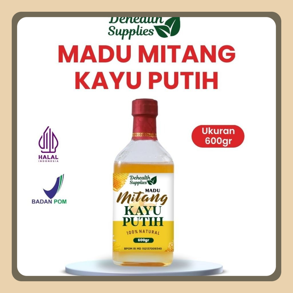 

Dehelath Supplies Madu Kayu Putih 600gr kaca
