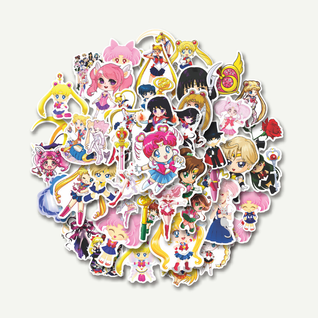 

Sticker Pack Sticker Anime Sailor Moon | Sticker TUMBLR | Stiker LAPTOP KOPER HELM