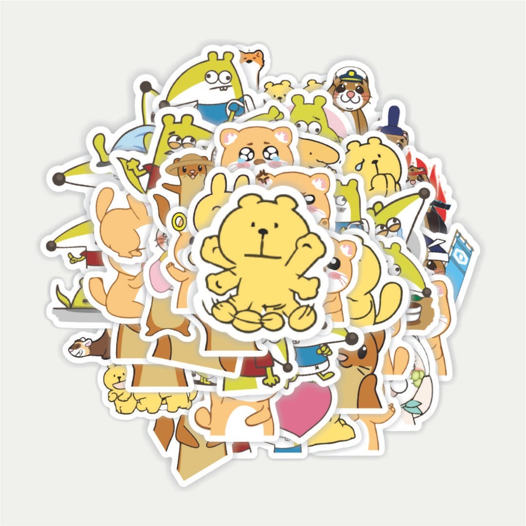 

Sticker Pack Stiker Hewan Musang | Sticker TUMBLR | Stiker LAPTOP KOPER HELM
