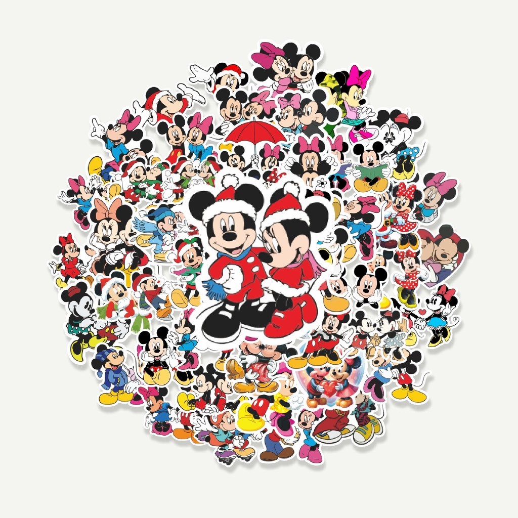 

Sticker Pack Stiker Kartun Mickey Mouse dan Minnie Mouse | Sticker TUMBLR | Stiker LAPTOP KOPER HELM