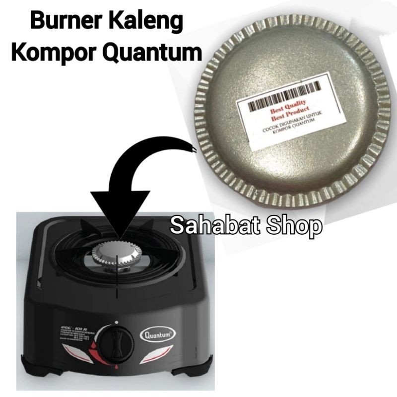 BURNER KALENG MATAHARI KOMPOR GAS QUANTUM BISA UNTUK 1 DAN 2 TUNGKU