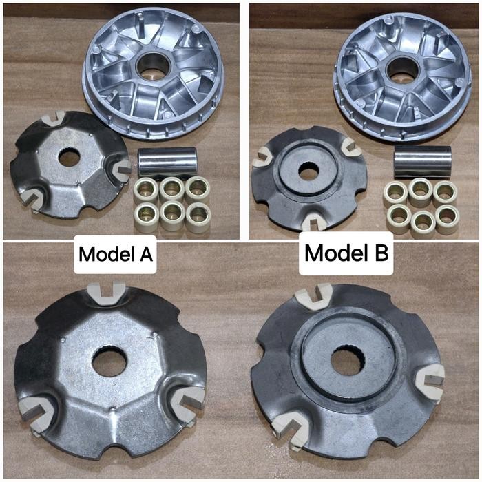 Variator Pulley rumah roller Piaggio Vespa Lx 2v Primavera sprint 3v - Pulley standar