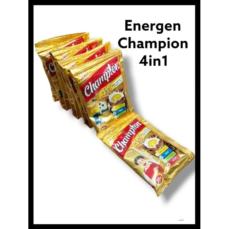 

ENERGEN CHAMPION 4in1/minuman renteng isi 10 - ARM