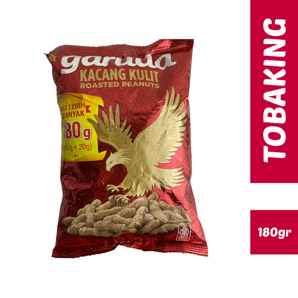 

Garuda Kacang Kulit Garing 180gr Roasted Peanuts