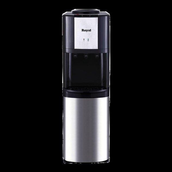 ROYAL RCM327TLIX water dispenser galon atas 3 faucet dengan cabinet