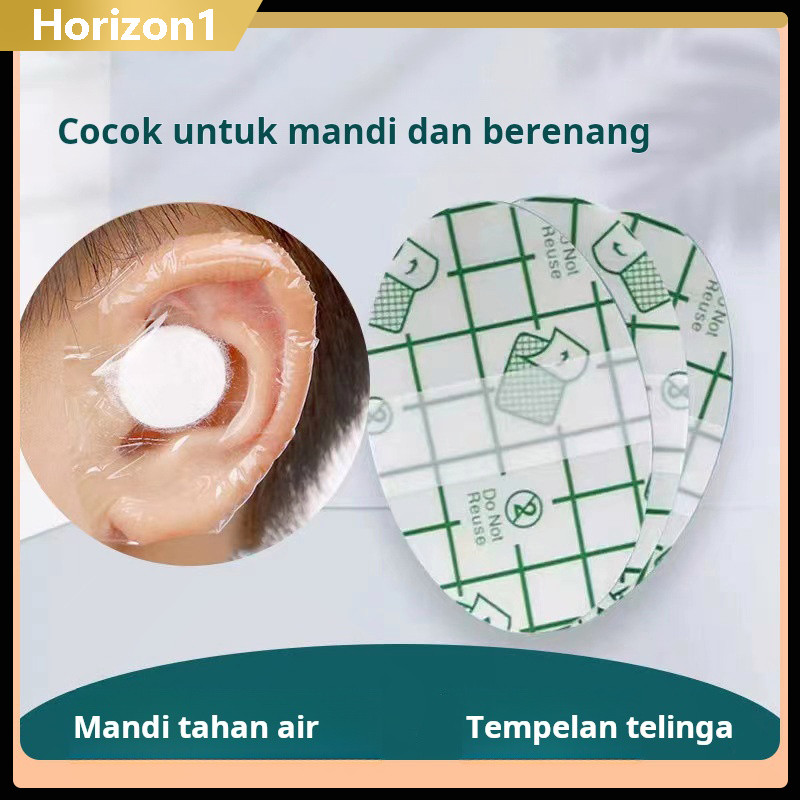 【40PCS】 Stiker telinga tahan air untuk dewasa, penutup telinga untuk mandi, mencuci rambut, artefak 