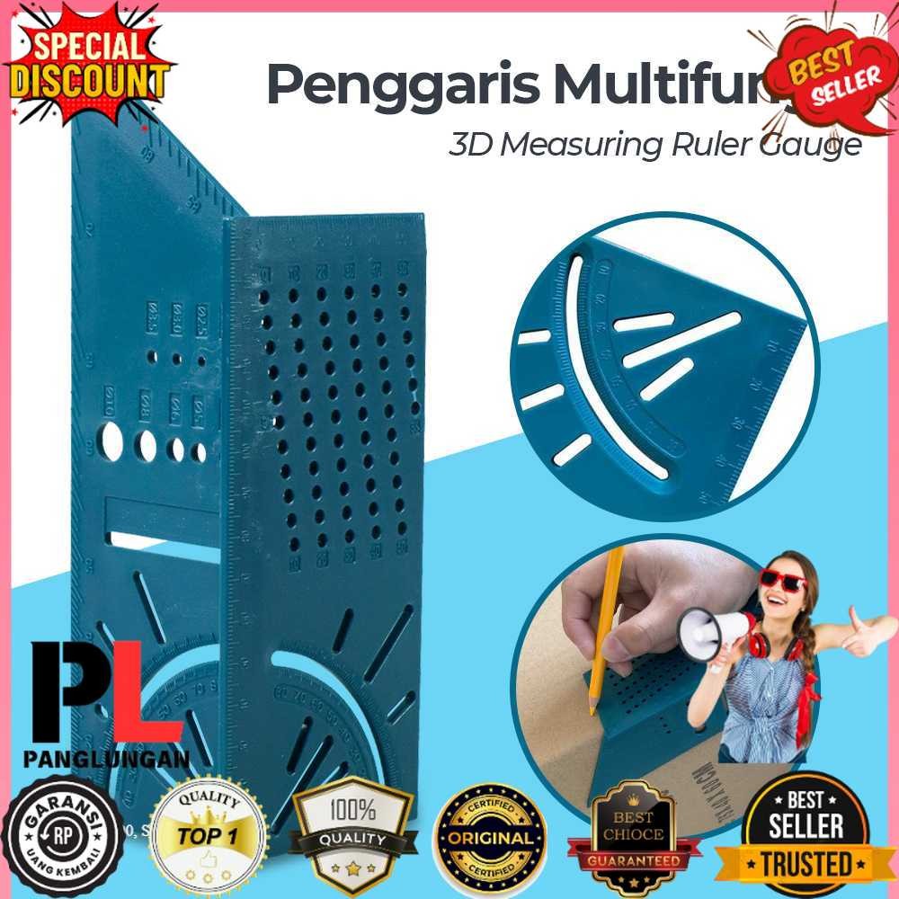 

DIDIHOU Penggaris Mark Line Measuring Gauge T-Type Ruler 90 Degree - M141426