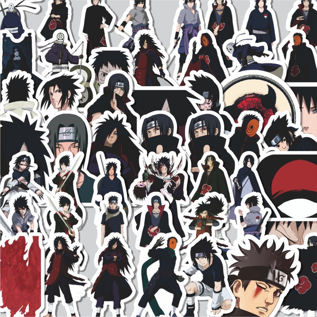 

Stiker Cutting Pack Stiker Anime Itachi Uchiha & Sasuke Uchiha Isi 100Pcs Series Aesthetic Lucu Keren Untuk Koper Bahan Vynil