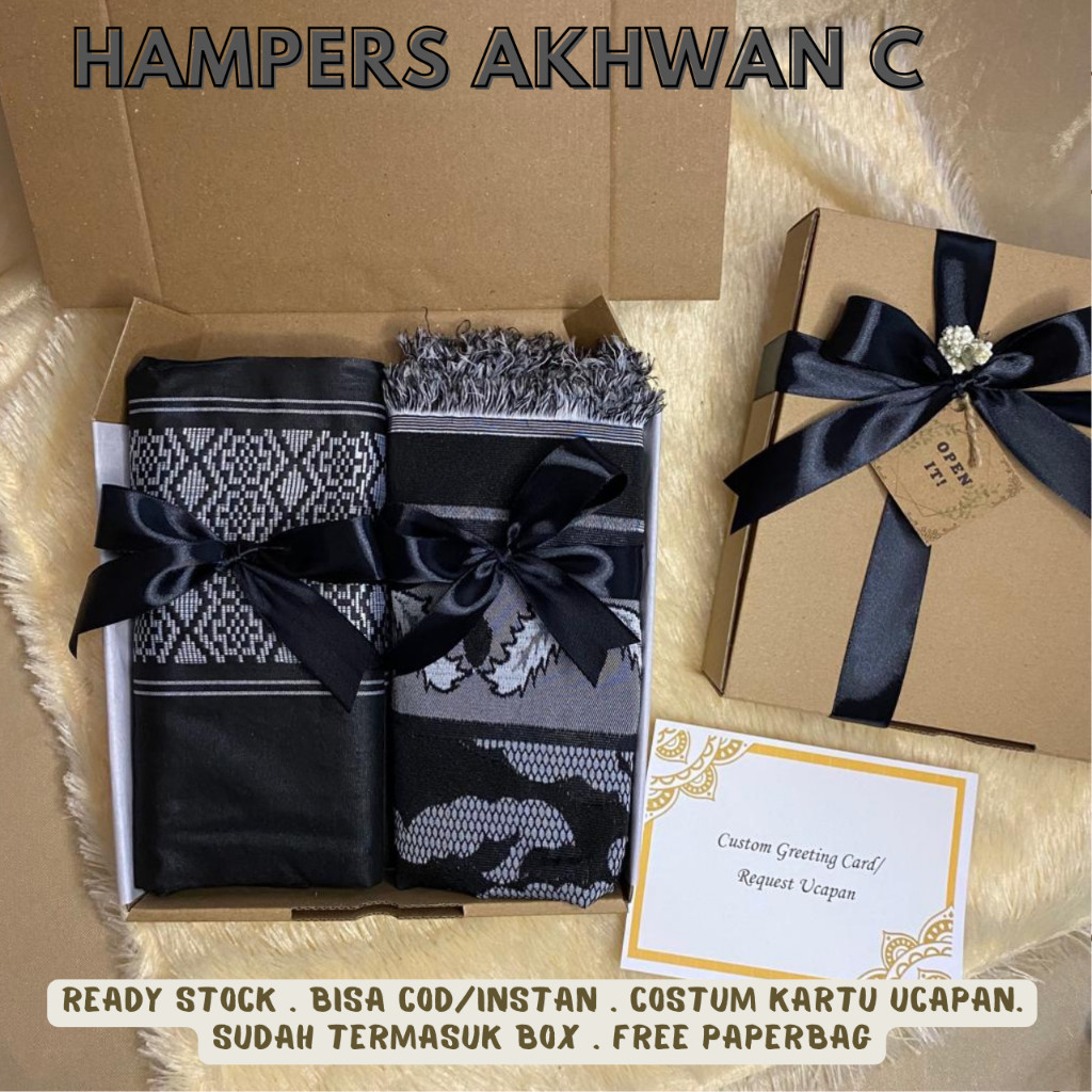 

[ HAMPERS AKHWAN SET C ] HAMPERS COWOK MURAH | GIFTBOX COWOK | KADO ULANGTAHUN | KADO WISUDA SOUVENIR KADO SEMPRO KADO ANNIVERSARY