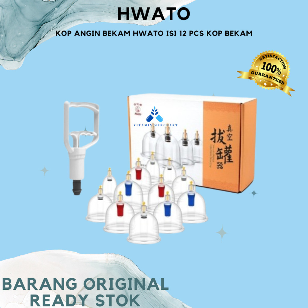 Kop Angin Bekam Hwato Isi 12 Pcs Kop Bekam Hwato - vm2