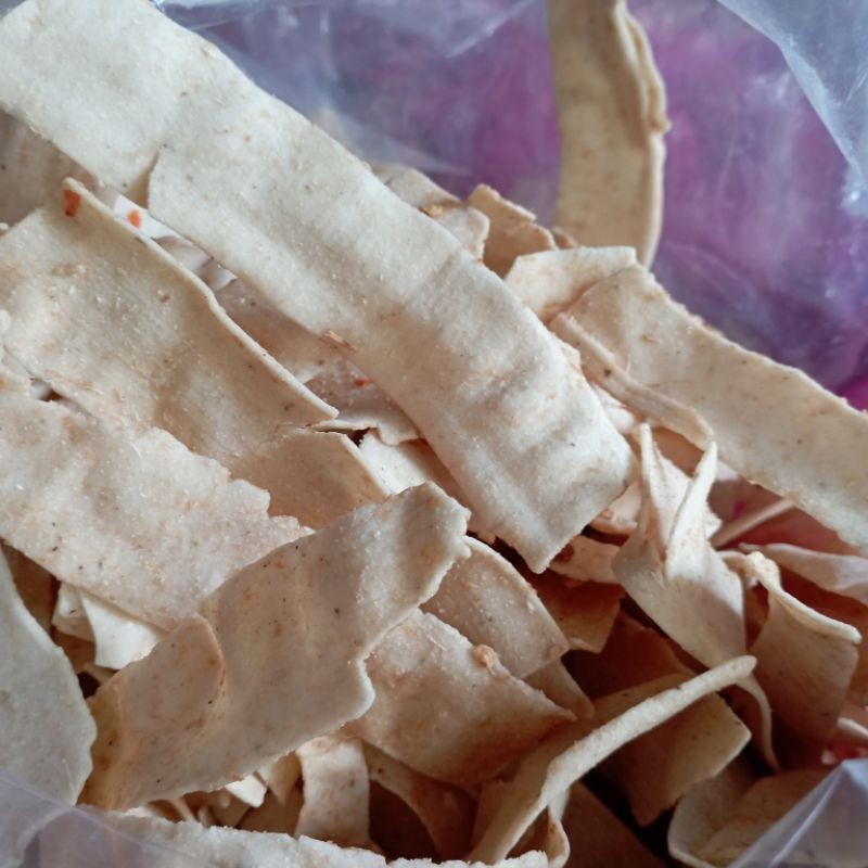 

Kerupuk Slondok Mentah kemasan 500 gram