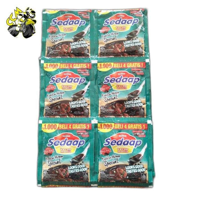 

kecap sedaap (40ml x 24pcs | 2rcg)