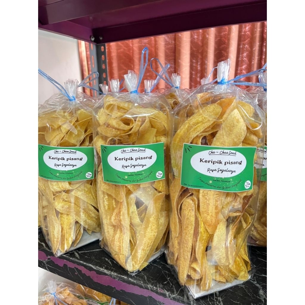 

CEMILAN KERIPIK PISANG CHII CHAA SNACK