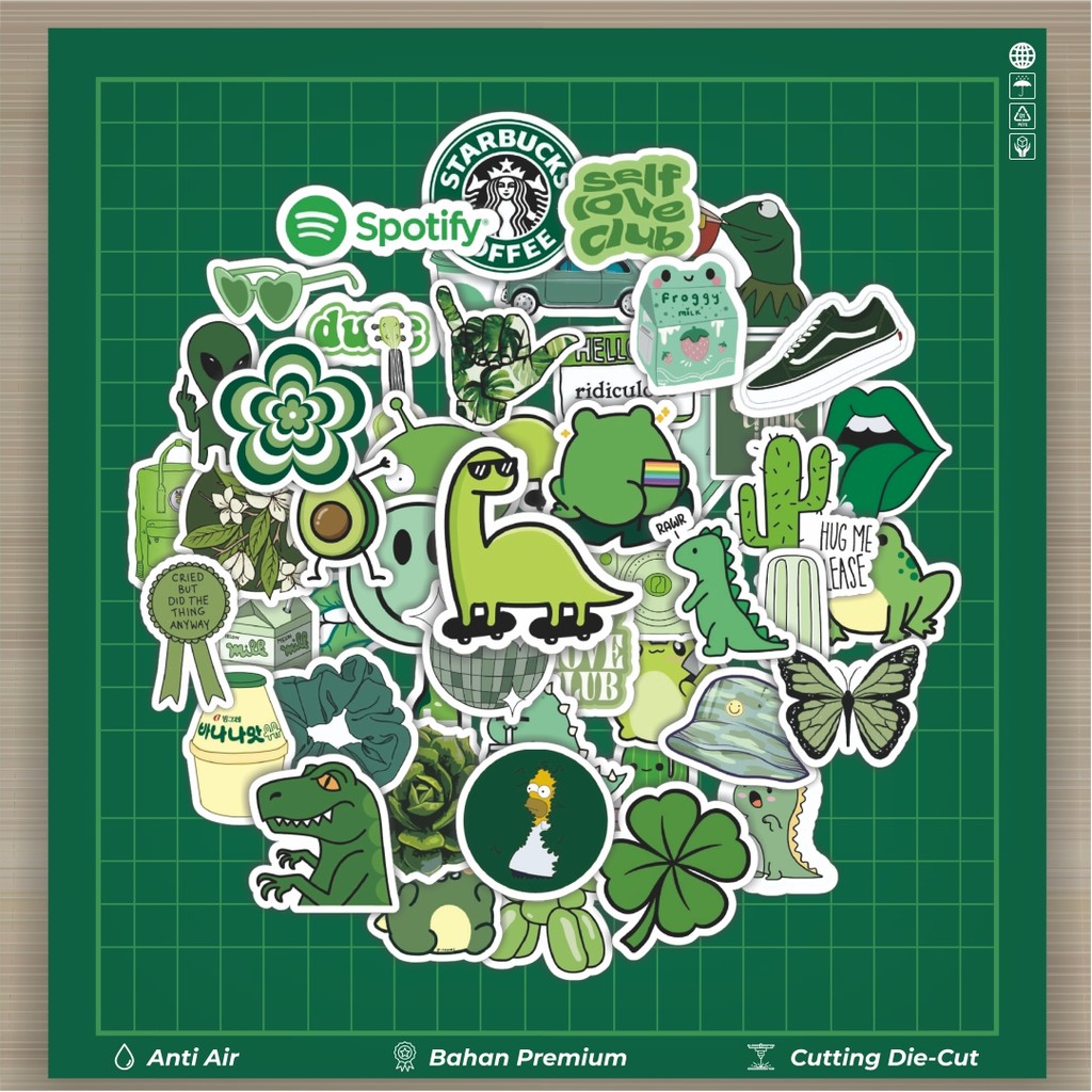 

HOT 50 PCS STIKER Stiker Aesthetic Tumbler V4 Stiker Fashion Cars Decal Dingin Kartu Album Custom Vinyl Anti Air- Sticker Aesthetic Buku Journal Koper Casing HP Tablet Laptop Helm Motor Botol Minum