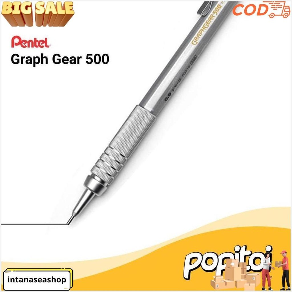 

Pentel Graph Gear 500 Mechanical Drafting Pencil Graphgear Pensil Mekanik Original ProdukCO