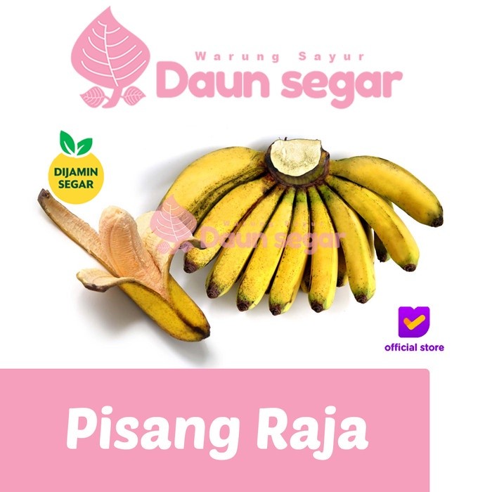 

Pisang raja Sereh 1 sisir Pisang Raja Bulu kuning super Fresh