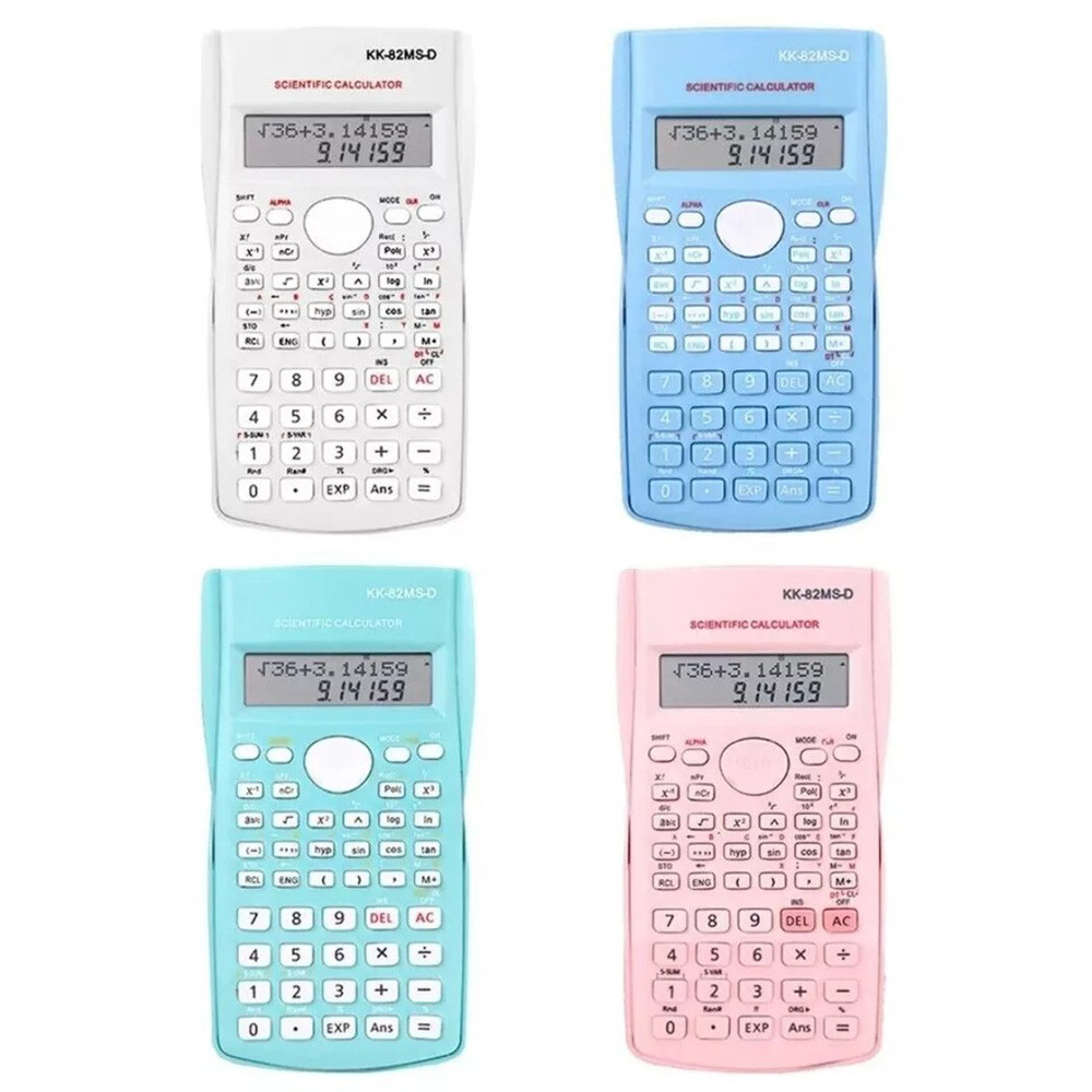 

12 Digit Scientific Calculators Math Multifunctional Function Calculator Stationery Accounting Student Calculator