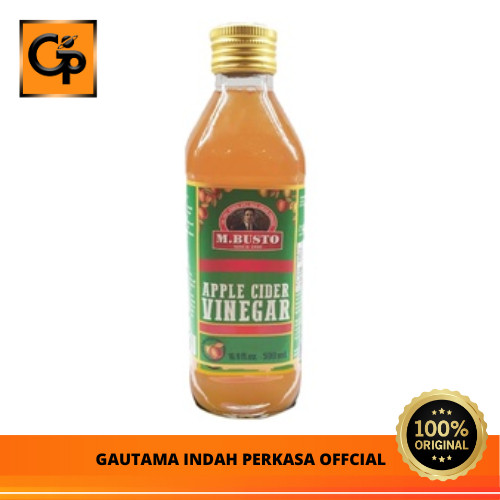 

Cuka Apel M Busto Apple Cider Vinegar Natural 500ml