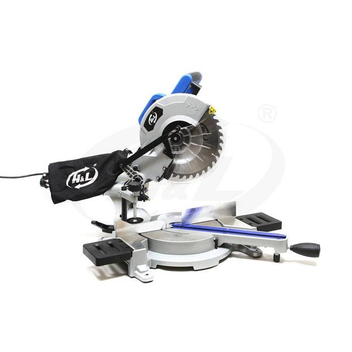 HL 255 Sliding Mesin Potong Aluminium Miter Saw 10 Inch