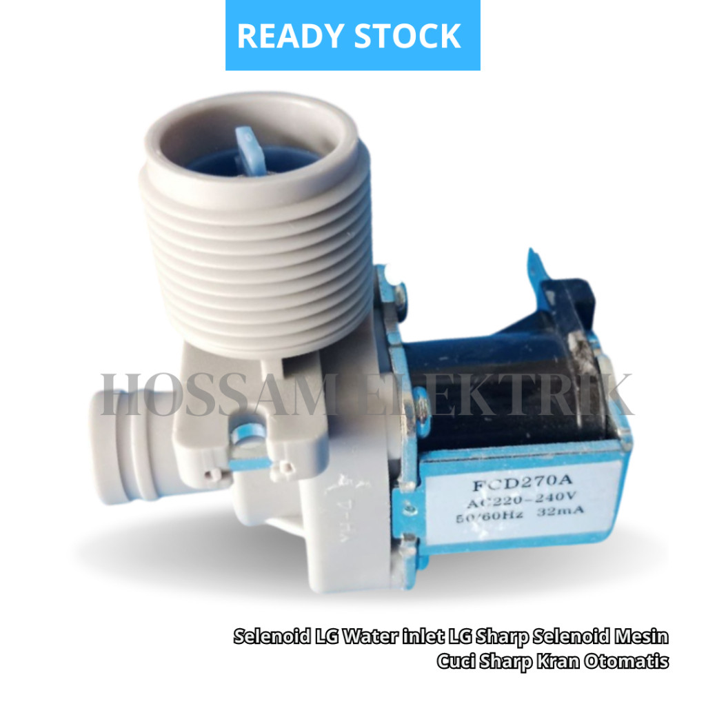 Selenoid LG Water inlet LG Sharp Selenoid Mesin Cuci Sharp Kran Otomatis