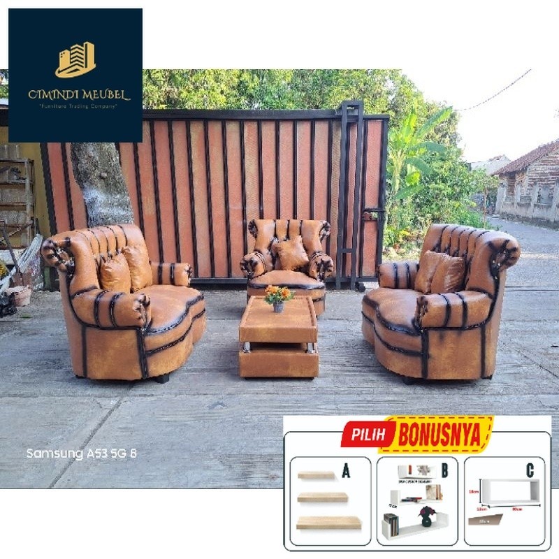 PROMO Sofa Jaguar Mini 221 / Sofa Tamu Minimalis Termurah Cirebon Kuningan Majalengka Indramayu Breb